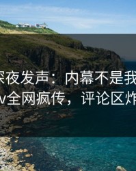 圈内人深夜发声：内幕不是我干的！pixiv全网疯传，评论区炸裂