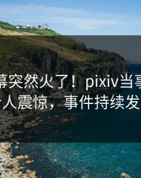 最新内幕突然火了！pixiv当事人居然令人震惊，事件持续发酵