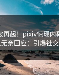 今晨风波再起！pixiv惊现内幕，主持人无奈回应：引爆社交圈